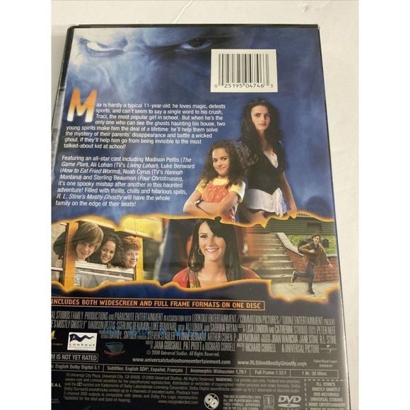 R.L. Stine's Mostly Ghostly [DVD] From the creators of Goosebumps-NEW Sealed - Picture 4 of 5